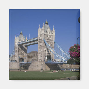 Tower Bridge, Theems, Londen, Engeland Magneet