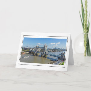 Tower Bridge-wenskaart Kaart