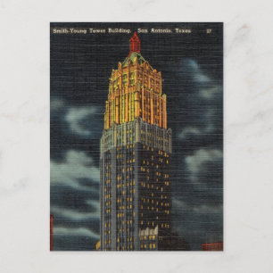 , Tower Building, San Antonia, Texas Briefkaart