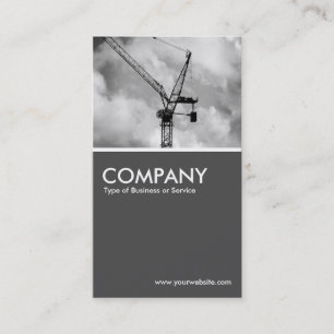 Tower Crane - 70pc Gray Visitekaartje