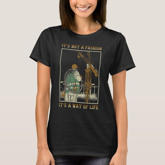 Tower Crane Operator Essential T-shirt (Voorkant)