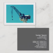 Tower Crane v2 (Bordered) Visitekaartje (Voorkant / Achterkant)