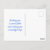 Tower en Zojoji Temple Briefkaart (Achterkant)