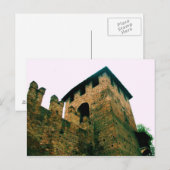 Tower Fortress in Verona, Briefkaart van Italië (Voorkant / Achterkant)