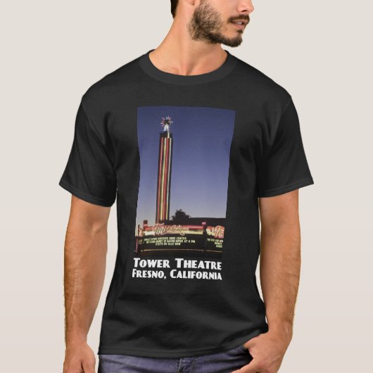 Tower, Fresno Dark T-Shirt (Voorkant)