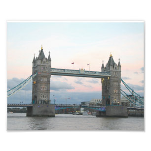 Tower of London Bridge Print, Hi Definition Foto Afdruk