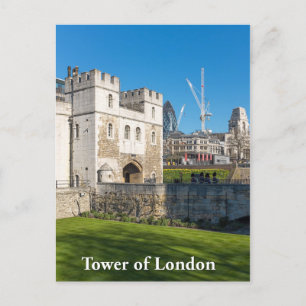 Tower of London, Engeland Briefkaart