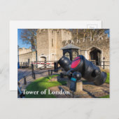 Tower of London, Engeland Briefkaart (Voorkant / Achterkant)