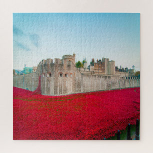 Tower of London November Poppies Legpuzzel