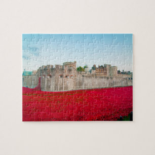 Tower of London November Poppies Legpuzzel