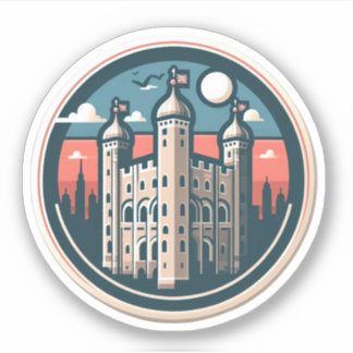 TOWER OF LONDON STICKER