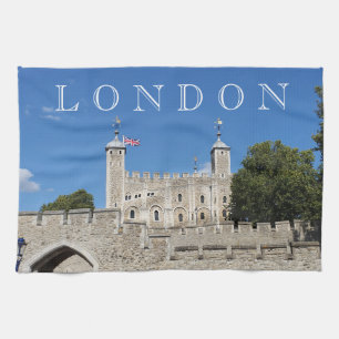 Tower of London uitzicht theedoek