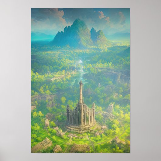 Tower of Secrets Poster (Voorkant)