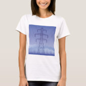Tower Power Line Womens T-Shirt (Voorkant)
