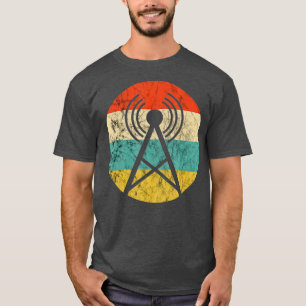 Tower Signal Ham Radio Retro Ham Radio Ope T-shirt