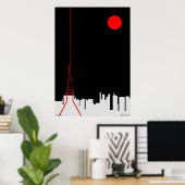 Tower Tokyo Poster (Thuiskantoor)