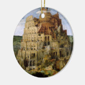 Tower van Babel - 1563 Keramisch Ornament (Links)