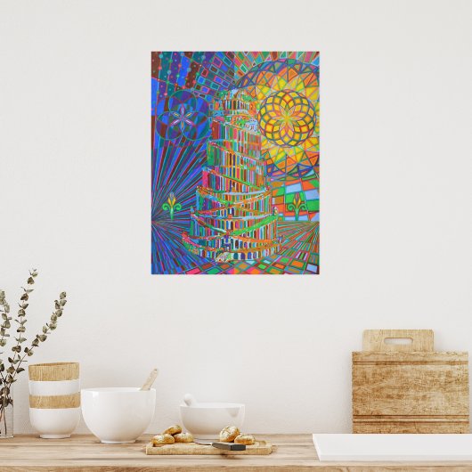 Tower van Babel - 2013 Poster (Keuken)