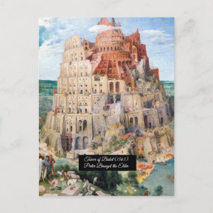 Tower van Babel Briefkaart