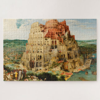Tower van Babel door Peter Bruegel de Ouder Legpuzzel