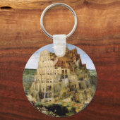 Tower van Babel - Peter Bruegel Sleutelhanger (Voorkant)