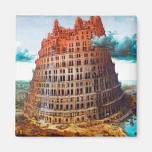 Tower van Babel, Pieter Bruegel de Ouder Magneet