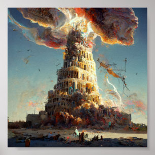 Tower van Babel Poster