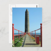 Tower van het Ierse Zee Briefkaart (Voorkant / Achterkant)