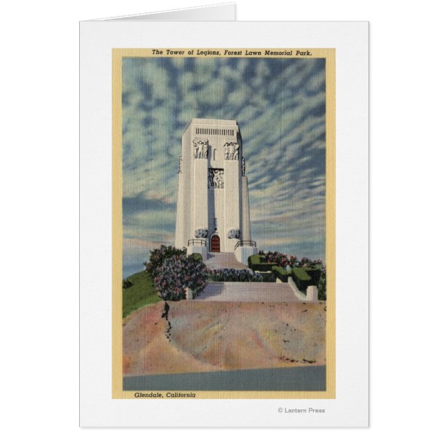 Tower van Legions, Forest Lawn Memorial Park (Voorkant)