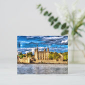 Tower van Londen Briefkaart (Staand voorkant)