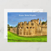 Tower van Londen Briefkaart (Voorkant / Achterkant)
