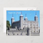 Tower van Londen Briefkaart (Voorkant / Achterkant)