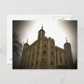 Tower van Londen - Castle Briefkaart (Voorkant / Achterkant)