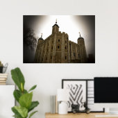 Tower van Londen - Castle Poster (Thuiskantoor)