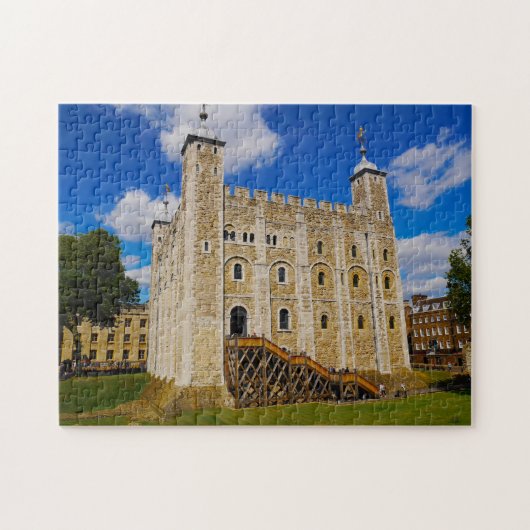 Tower van Londen. Legpuzzel (Horizontaal)