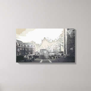 Tower van London  Black and White Canvas Afdruk