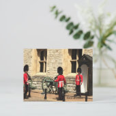 Tower van London Guards Briefkaart (Staand voorkant)