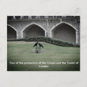 Tower van London Ravens Briefkaart