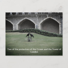 Tower van London Ravens Briefkaart
