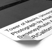 Tower van maskers, UCLA, 1966 Poster (Hoek)