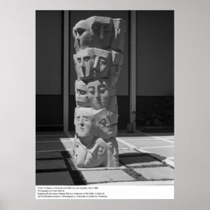 Tower van maskers, UCLA, 1966 Poster