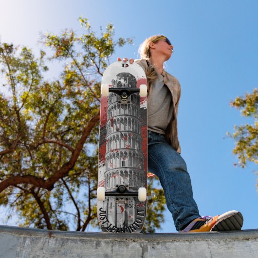 Tower van Pisa Dd Brand Skateboard (Buiten 1)