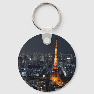 Tower van Tokio bij nacht : Sleutelhanger