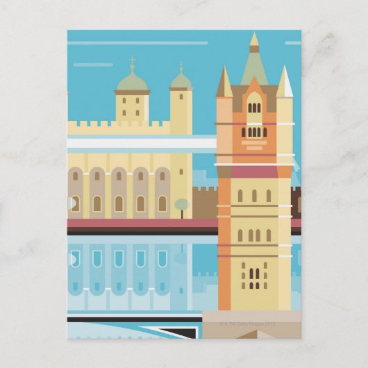 Towerbrug 2 briefkaart (Voorkant)