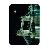 Towerbrug bij Night, Londen, Engeland Magneet (Verticaal)