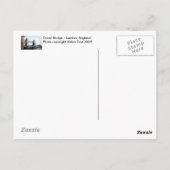 Towerbrug Briefkaart (Achterkant)