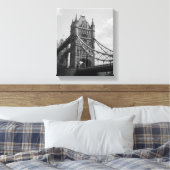 Towerbrug Canvas Afdruk (Insitu (Slaapkamer))
