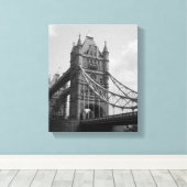 Towerbrug Canvas Afdruk (Insitu (Houten vloer))