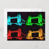 Towerbrug collage briefkaart (Voorkant / Achterkant)