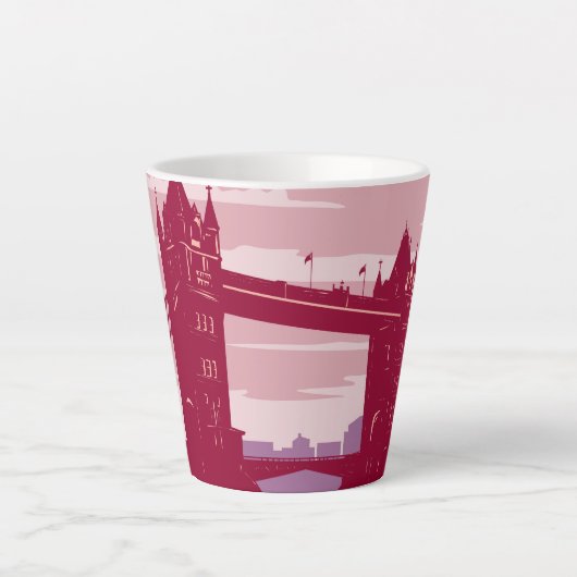 Towerbrug Latte Mok (Voorkant)
